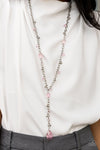 Afterglow Party Pink Necklace