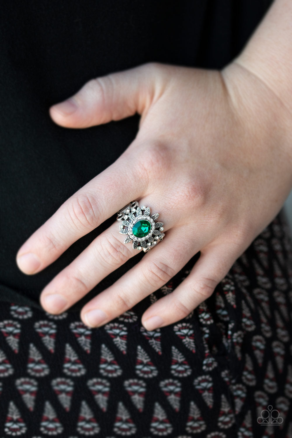 Burn Bright Green Ring