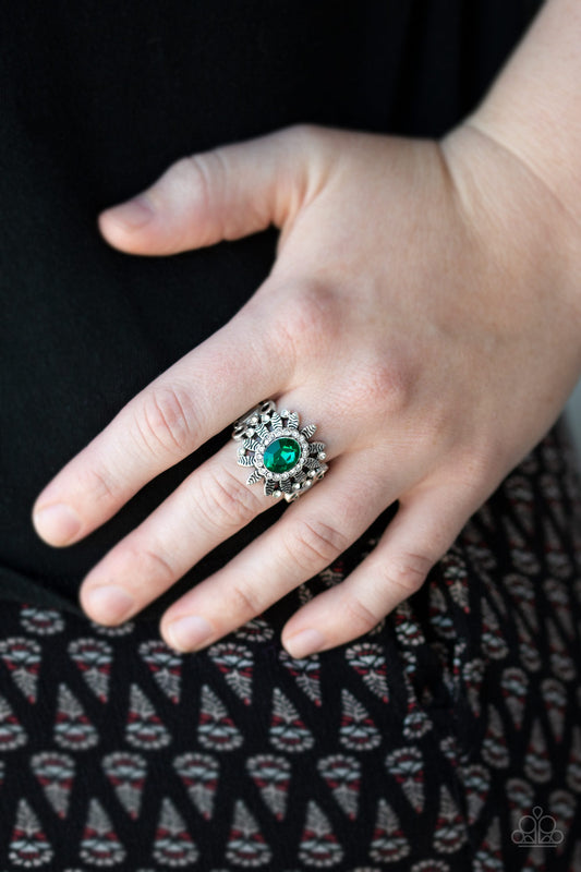 Burn Bright Green Ring