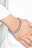 Cha Cha Ching! Blue and Silver Bracelet