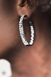 Glitzy by Association Gunmetal Earrings