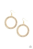 Haute Halo Gold Earrings