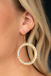 Haute Halo Gold Earrings