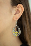 Malibu Macrame Yellow Earrings