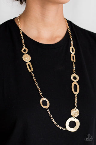 Metro Scene Gold Necklace Set