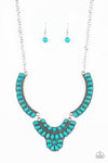 Omega Oasis Blue Necklace Set