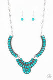 Omega Oasis Blue Necklace Set