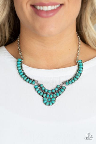 Omega Oasis Blue Necklace Set