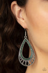 Royal Finesse Green Earrings