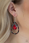 Trendsetting Twinkle Red Earring