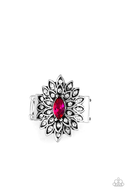 Blooming Fireworks Pink Ring