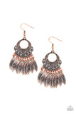 Country Chimes Copper Earrings