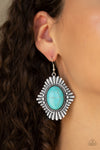 Easy As Pioneer Blue Earrings