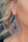 Eden Glow Red Earrings