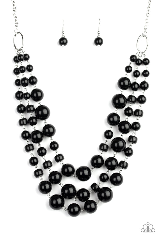 Everyone Scatter! Black Necklace Set