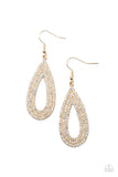 Exquisite Exaggeration Gold Earrings