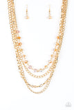 NR* Extravagant Elegance Gold Necklace