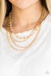 NR* Extravagant Elegance Gold Necklace