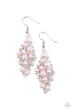 Famous Fashion Pink Pearl Earrings