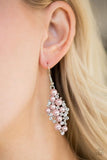 Famous Fashion Pink Pearl Earrings