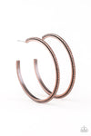 Girl Gang Copper Hoop