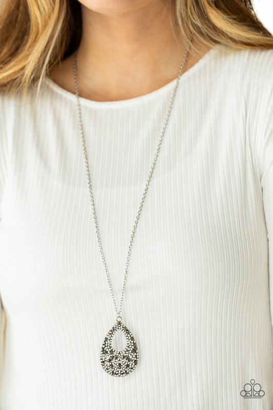 High Society Stargazing Silver Necklace