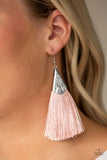 In Full Plume- Pink Earring