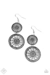 Merry Marigolds Silver Earrings