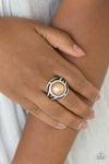 NR* Pampered in Pearls Brown Ring