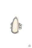 Pioneer Plains White Stone Ring