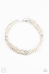 Put On Your Party Dress White Pearl Necklace