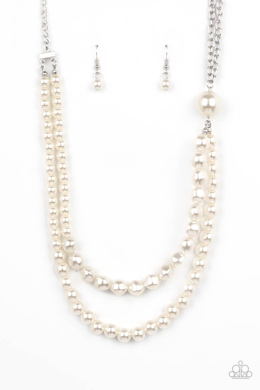 Remarkable Radiance White Pearl Necklace