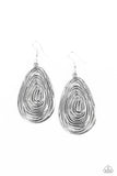 Rural Ripples Silver Earrings