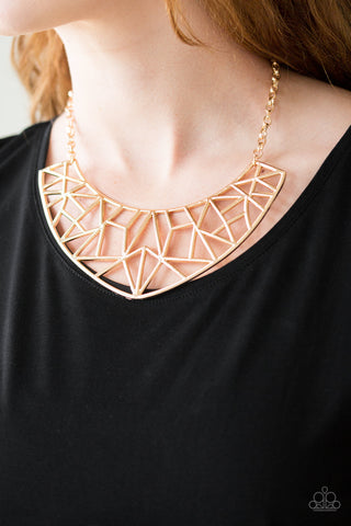 Strike While HAUTE Gold Necklace