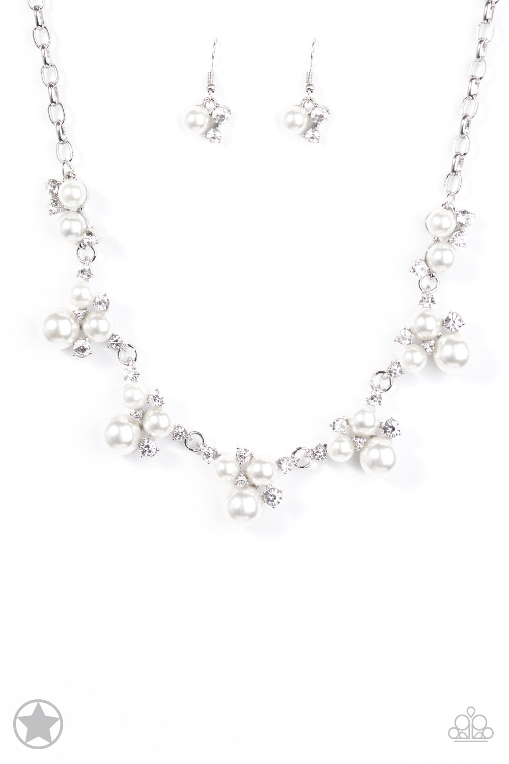 A Toast to Perfection White Necklace Set