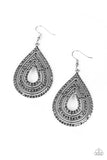 5th Avenue Attraction Silver Earrings