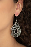 5th Avenue Attraction Silver Earrings