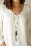 A Good Talisman is Hard to Find Brown Necklace Set