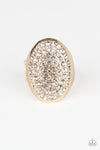 Bling Scene Gold Ring