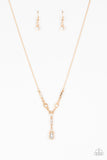 Diva Dazzle Gold Necklace