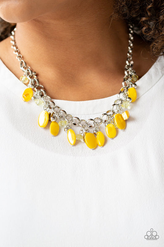 I Want to SEA the World Yellow Necklace Set