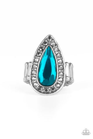 Majestic Mayhem Blue Ring