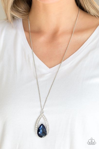 Notorious Noble Blue Necklace Set