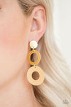 Gold Pop Idol Earrings