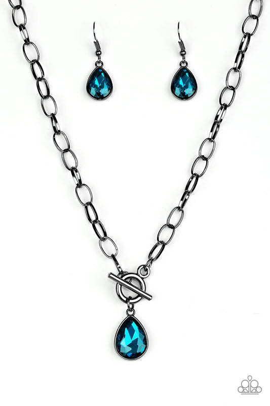 So Sorority Blue Necklace
