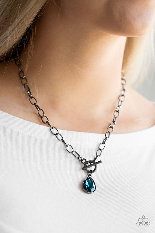 So Sorority Blue Necklace