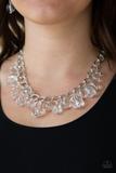 Gorgeously Globetrotter-White Necklace Set