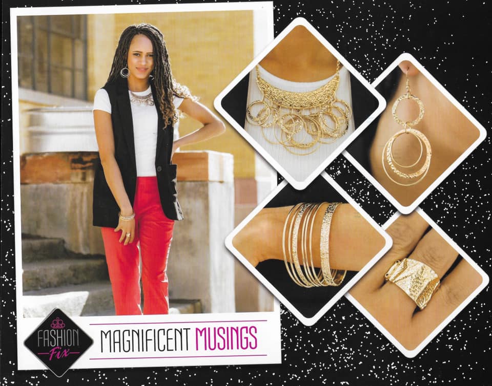 Fashion Fix April 2020 Magnificent Musings Collection (Necklace ONLY)