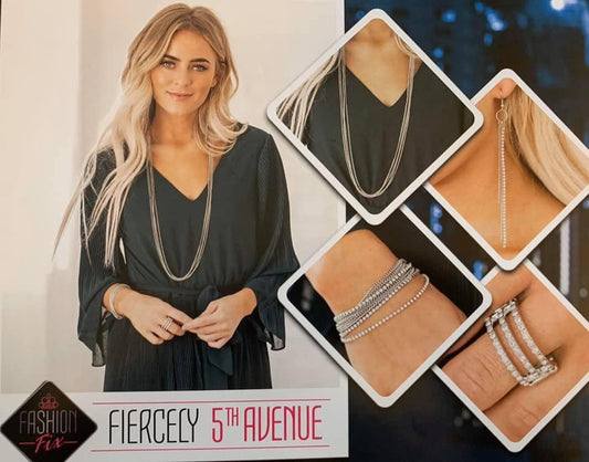 Fiercely 5th Avenue 3-Piece Set (No 2nd Earring Pair)*