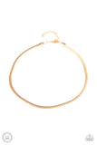 Flat Out Fierce Gold Necklace